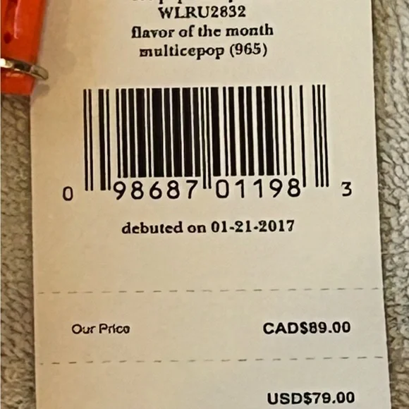 Kate Spade Ice Pop Flavor of the Month coin purse. - Picture 7 of 7